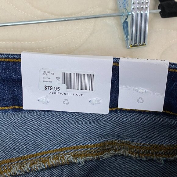 NEW Addition Elle Skinny Blue Jeans Size 18 Regular - Picture 8 of 12
